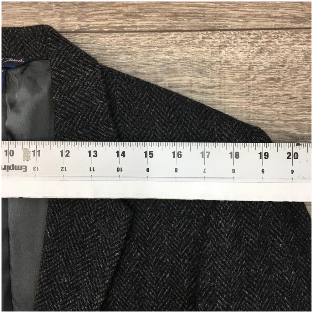 VINTAGE‎ FARAH Mens Tweed Blazer Sport Coat Casual Jacket Size 42R Wool Suit
